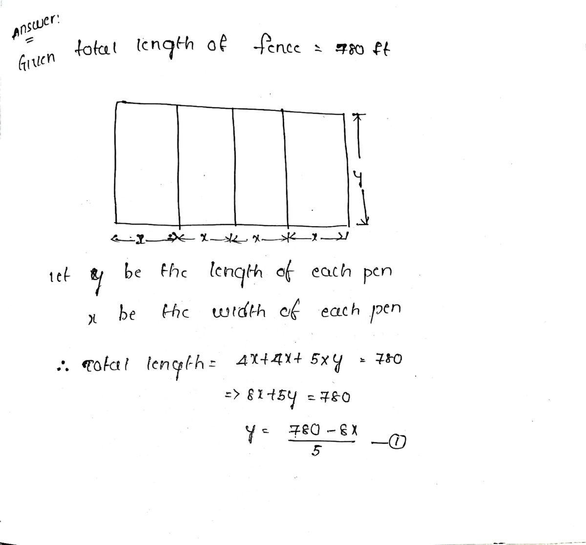 Algebra homework question answer, step 1, image 1